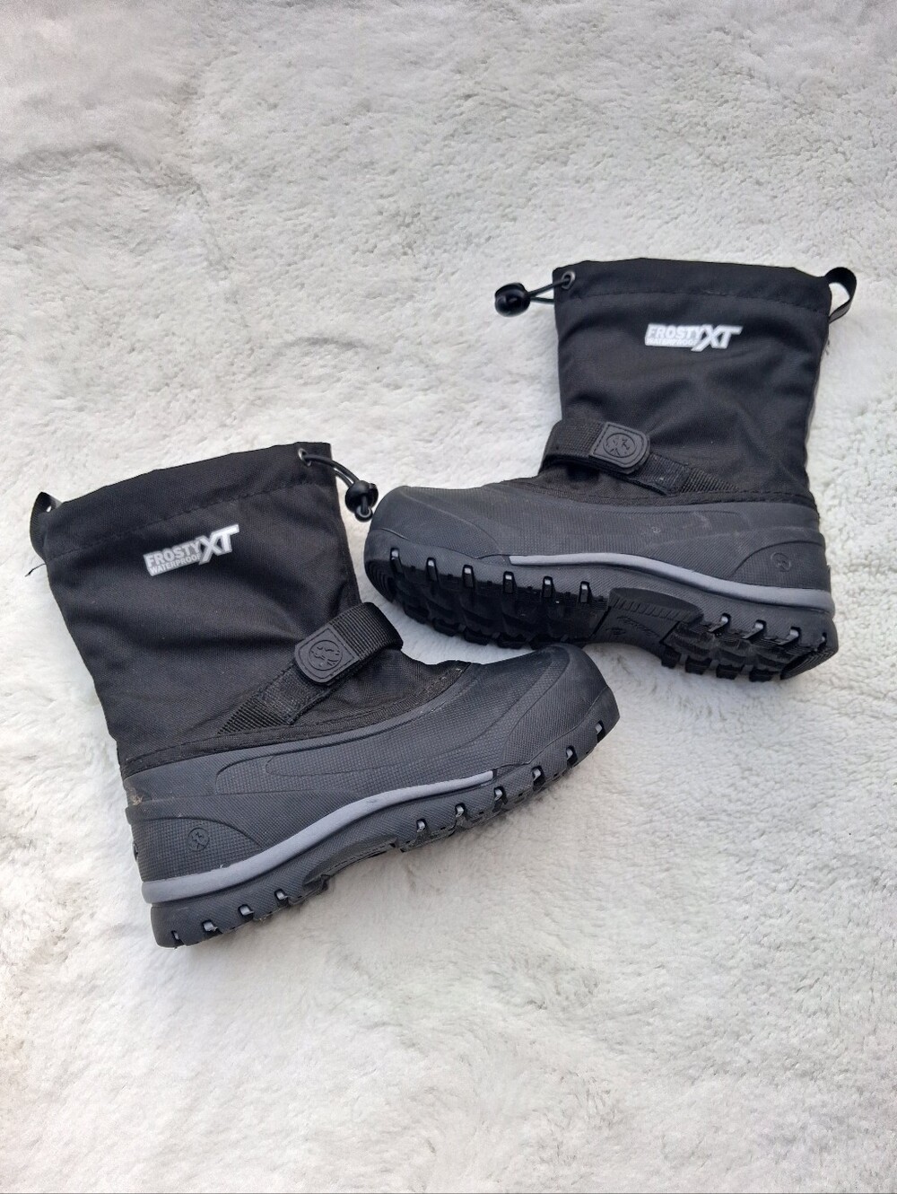 Kids Northside  Black Winter Snow Boots